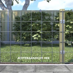 Gaasscherm Verzinkt 180x75 Cm -Buiten Tuin 123 1821