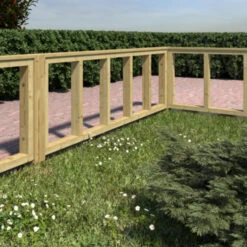 Tuinhek Grenen Donau Ca. 60x180 Cm 4 Tuinhek Grenen Donau Ca. 60x180 Cm -Buiten Tuin 123 1916