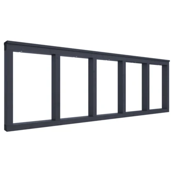 TUINHEK DONAU 60X180CM ANTRACIET TUINHEK DONAU 60X180CM ANTRACIET -Buiten Tuin 123 1935