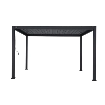 Pergola Classic Zwart 3x4m Pergola Classic Zwart 3x4m -Buiten Tuin 123 199