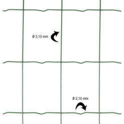 Betafence Pantanet Light Tuingaas 100cm X 10m Groen 4 Betafence Pantanet Light Tuingaas 100cm X 10m Groen -Buiten Tuin 123 2043