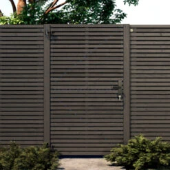 Tuinpoort Andalusië Horizontaal Zwart -Buiten Tuin 123 2076