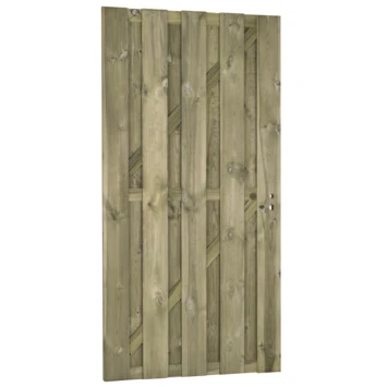 Poort Royal Grenen recht ca. 200x100 cm Poort Royal Grenen Recht Ca. 200x100 Cm -Buiten Tuin 123 2094