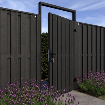 Poortpakket antraciet op metalen frame Poortpakket Antraciet Op Metalen Frame -Buiten Tuin 123 2150