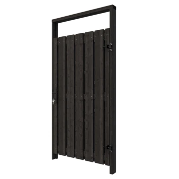 Poortpakket antraciet op metalen frame Poortpakket Antraciet Op Metalen Frame -Buiten Tuin 123 2154