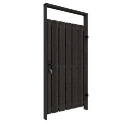 Poortpakket Antraciet Op Metalen Frame 9 Poortpakket Antraciet Op Metalen Frame -Buiten Tuin 123 2155