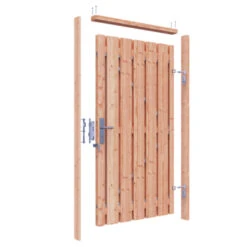 Poortpakket Douglas Op Metalen Frame 11 Poortpakket Douglas Op Metalen Frame -Buiten Tuin 123 2214