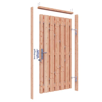 Poortpakket Douglas op metalen frame Poortpakket Douglas Op Metalen Frame -Buiten Tuin 123 2214