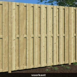 Schutting Jumbo Grenen Recht Ca. 180x180 Cm 4 Schutting Jumbo Grenen Recht Ca. 180x180 Cm -Buiten Tuin 123 2219
