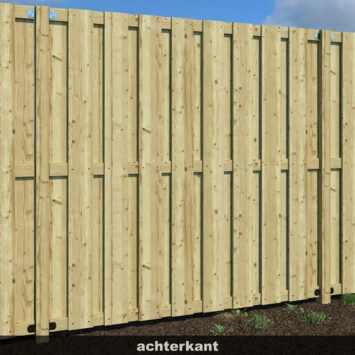 Schutting Jumbo Grenen Recht ca. 180x180 cm Schutting Jumbo Grenen Recht Ca. 180x180 Cm -Buiten Tuin 123 2220
