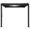Pergola Classic Zwart 3x3 - 2 Palen -Buiten Tuin 123 225