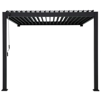 Pergola Classic Zwart 3x3 - 2 palen Pergola Classic Zwart 3x3 - 2 Palen -Buiten Tuin 123 225