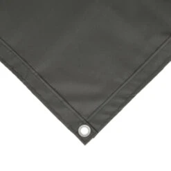 Balkonscherm Doek Polyester Grijs 90x500cm -Buiten Tuin 123 2295