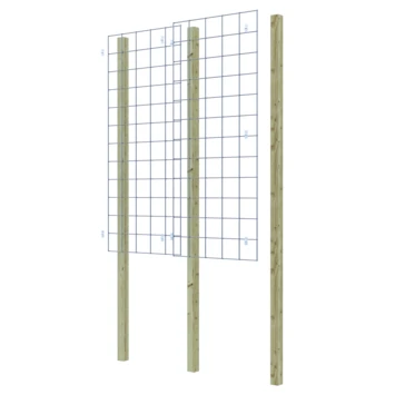 Gaas startpakket tuinhek grenen 180x75cm Gaas Startpakket Tuinhek Grenen 180x75cm -Buiten Tuin 123 2329