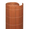 PVC Scherm Walnoot 180x300 Cm 2 PVC Scherm Walnoot 180x300 Cm -Buiten Tuin 123 2341