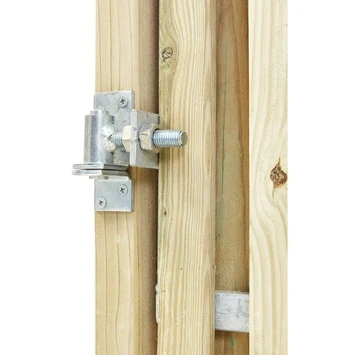 Poort voor Houtbetonschutting grenen linksdraaiend 100cm breed Poort Voor Houtbetonschutting Grenen Linksdraaiend 100cm Breed -Buiten Tuin 123 2379