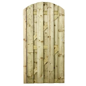 Poort Exclusive Vuren Toog ca. 180x90 cm Poort Exclusive Vuren Toog Ca. 180x90 Cm -Buiten Tuin 123 2417