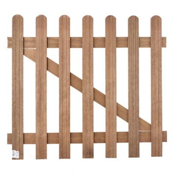 Tuinhekpoort hardhout ca. 80x90 cm Tuinhekpoort Hardhout Ca. 80x90 Cm -Buiten Tuin 123 2448