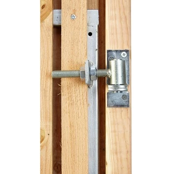 Poort voor Houtbetonschutting douglas rechtsdraaiend 100cm breed Poort Voor Houtbetonschutting Douglas Rechtsdraaiend 100cm Breed -Buiten Tuin 123 2467