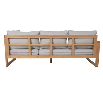 Loungeset Louis Eucalyptushout Loungeset Louis Eucalyptushout -Buiten Tuin 123 2496