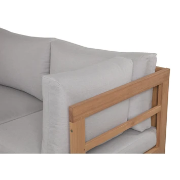 Loungeset Louis Eucalyptushout Loungeset Louis Eucalyptushout -Buiten Tuin 123 2497