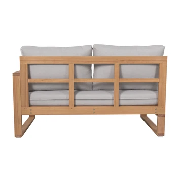 Loungeset Louis Eucalyptushout Loungeset Louis Eucalyptushout -Buiten Tuin 123 2498