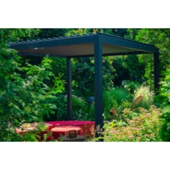 Pergola Deluxe Zwart 3x3m -Buiten Tuin 123 254