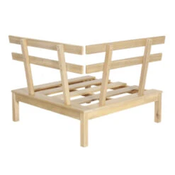 Palletbank Hoekdeel 3 Palletbank Hoekdeel -Buiten Tuin 123 2563