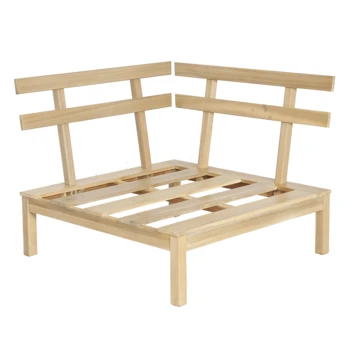 Palletbank Hoekdeel Palletbank Hoekdeel -Buiten Tuin 123 2565