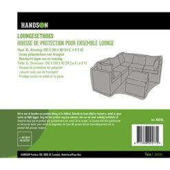 Hoes T.b.v. Loungeset 250x250x80 Cm 3 Hoes T.b.v. Loungeset 250x250x80 Cm -Buiten Tuin 123 2570