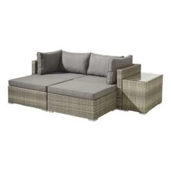 Loungeset Santiago Antraciet -Buiten Tuin 123 2575