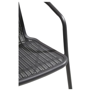 Stapelstoel Bari antraciet Stapelstoel Bari Antraciet -Buiten Tuin 123 2631