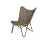 Vlinderstoel Belize Zwartbruin -Buiten Tuin 123 2668