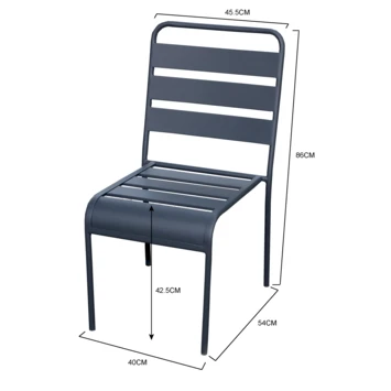 Stoel Thera Zwart Stoel Thera Zwart -Buiten Tuin 123 2675
