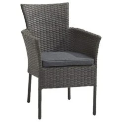 Stapelstoel Malaga Antraciet Wicker