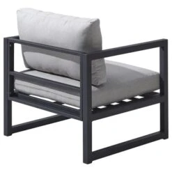 Loungestoel Chelva Antraciet -Buiten Tuin 123 2686