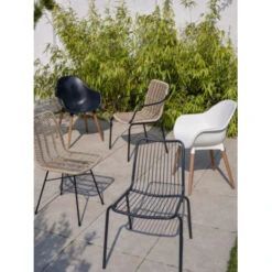 Stoel Odense Zwart -Buiten Tuin 123 2696