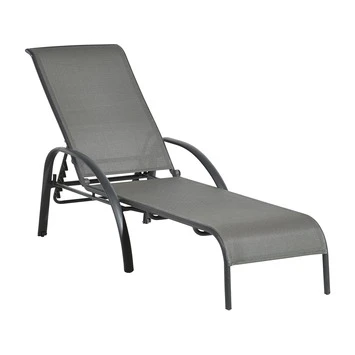 Ligbed Toledo Antraciet Ligbed Toledo Antraciet -Buiten Tuin 123 2704