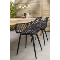 Stoel Savona Zwart -Buiten Tuin 123 2708