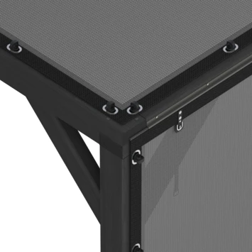 Pergola Silvano zwart inclusief zijdoek Pergola Silvano Zwart Inclusief Zijdoek -Buiten Tuin 123 274