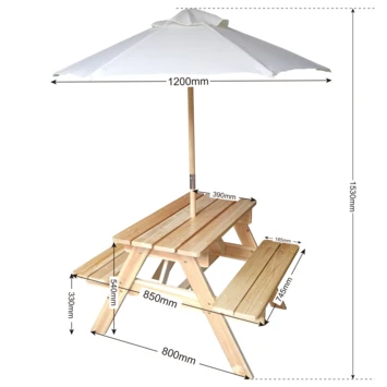 Picknicktafel Kids Picknicktafel Kids -Buiten Tuin 123 2774