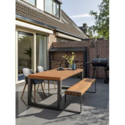 Tafel Milos Eucalyptushout -Buiten Tuin 123 2798