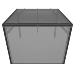 Pergola Silvano Zwart Inclusief Zijdoek 10 Pergola Silvano Zwart Inclusief Zijdoek -Buiten Tuin 123 281