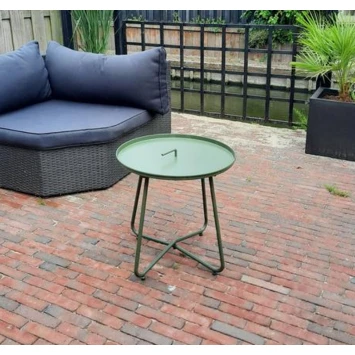 Bijzettafel Rendo Legergroen Bijzettafel Rendo Legergroen -Buiten Tuin 123 2817