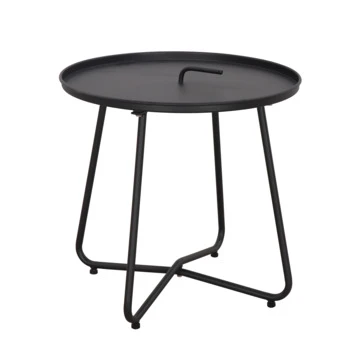 Bijzettafel Reno Zwart Bijzettafel Reno Zwart -Buiten Tuin 123 2818