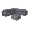 Loungeset Tortona Grijs 1 Loungeset Tortona Grijs -Buiten Tuin 123 2865