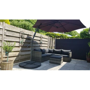 Loungeset Torino Antraciet Loungeset Torino Antraciet -Buiten Tuin 123 2887