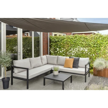 Loungeset Evora Antraciet Loungeset Evora Antraciet -Buiten Tuin 123 2892