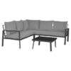 Loungeset Cordoba Antraciet -Buiten Tuin 123 2901
