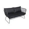 Loungebank Madrid Zwart 1 Loungebank Madrid Zwart -Buiten Tuin 123 2937